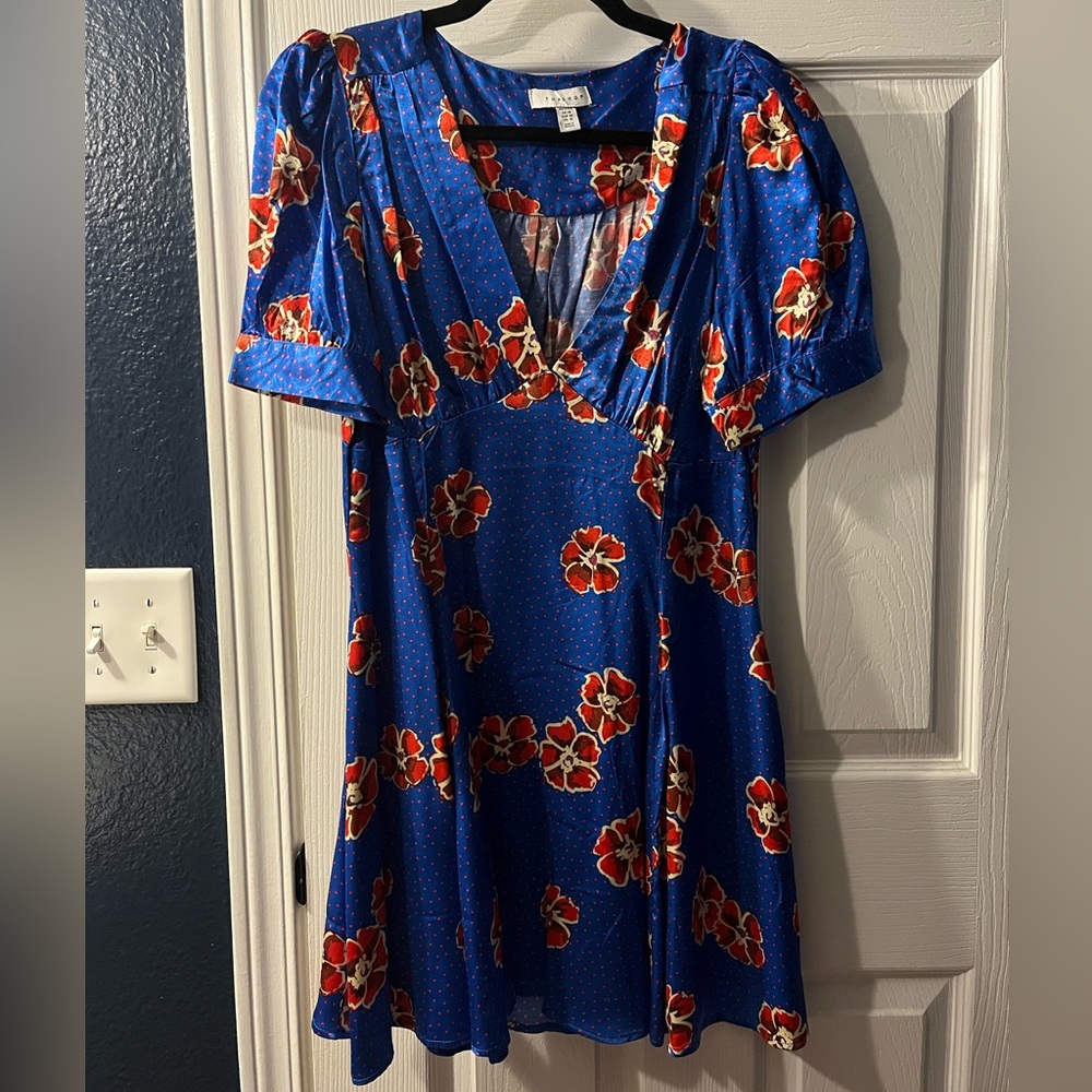 TOPSHOP Mini Tea Dress - Picture 4 of 7